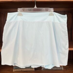Nike Light Blue A-Line Skirt